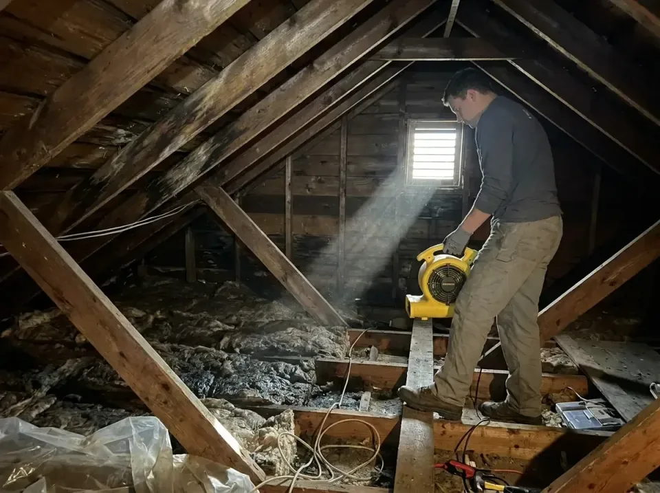 attic-water-damage-drying-proc-007 — frequently asked questions, Emergency Water Extraction & 24/7 Flood Response in Batesvi…